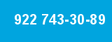 922 743-30-89 922 743-30-89